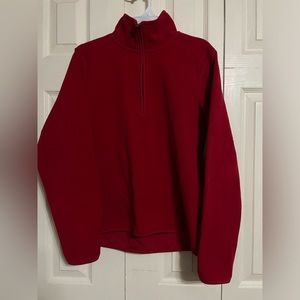 Tommy Hilfiger Men’s Vintage 03’ Fleece 1/4 Zip Pullover Sweater Jacket